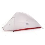 Намет надлегкий двомісний  з футпринтом Naturehike Cloud Up 2 Updated NH17T001-T,  20D, сірий
