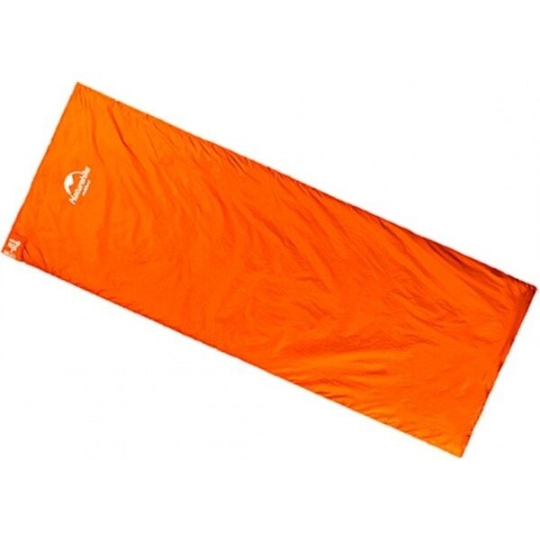 1 Спальник надлегкий Naturehike Ultra light LW 180 NH15S003-D, (20°C), p-p M, лівий, помаранчевий - Зображення 1