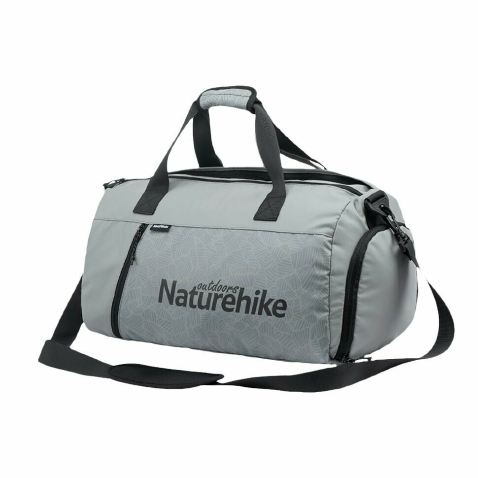 1 Сумка спортивна Naturehike NH19SN002, Розмір L, сірий - Зображення 1
