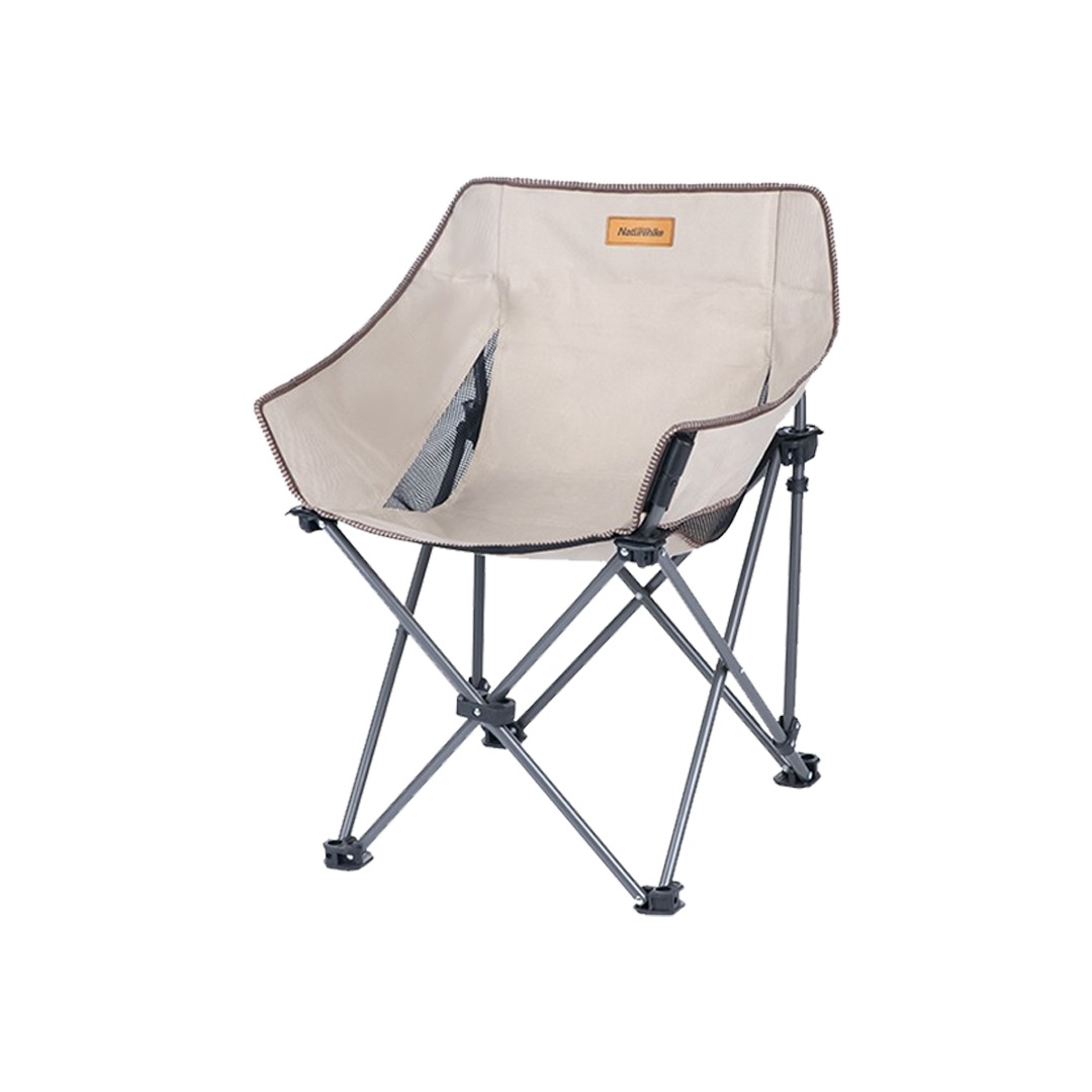 1.png Крісло складане Naturehike NH20JJ022 600D Oxford Cotton / сталь, бежевий - Зображення 1