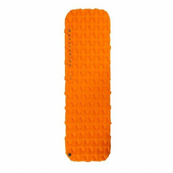 136818.970 Килимок надувний Naturehike FC-10 NH19Z032-P, 65 мм, помаранчевий - Зображення 1