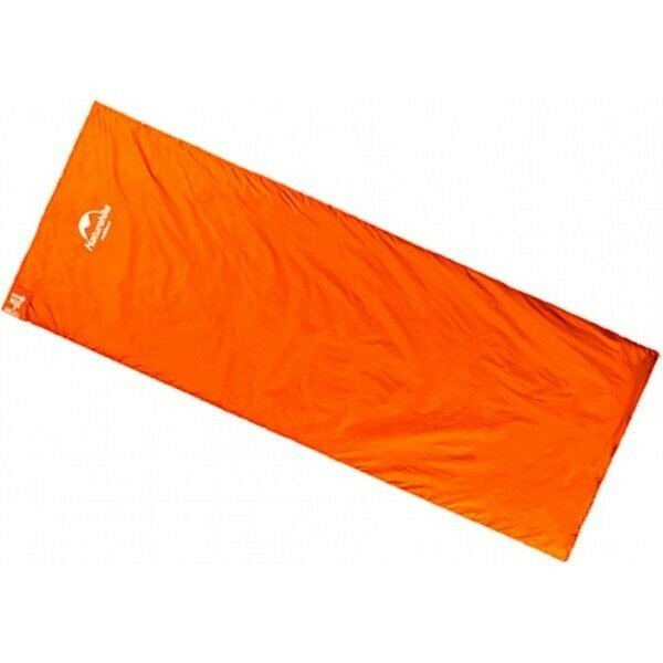 137134.970 Спальник надлегкий Naturehike Mini Ultra light LW 180 NH15S003-D, Silk-like cotton, помаранчевий - Зображення 1