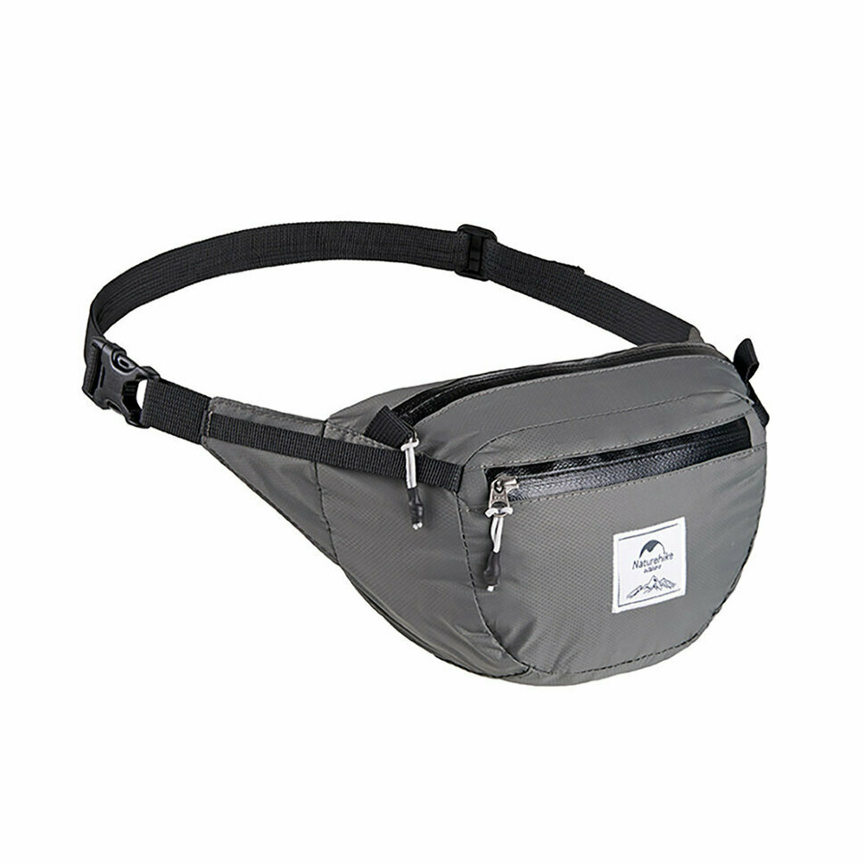 137172.970 Сумка на пояс Naturehike DL-02 Ultralight Bag NH18B300-B, 6 л, сірий - Зображення 1