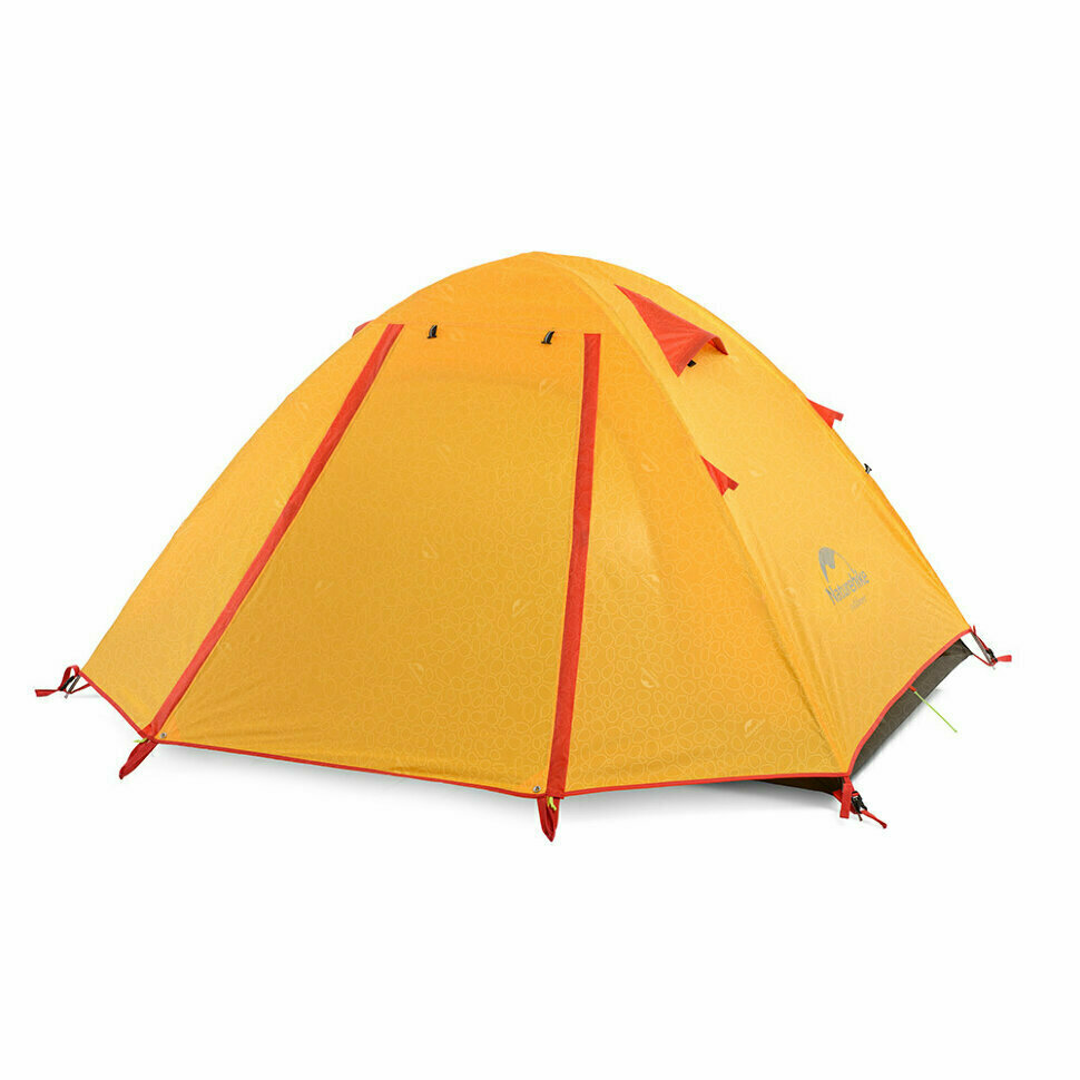 143723.970 Намет двомісний Naturehike P-Series NH18Z022-P, 210T/65D, помаранчевий - Зображення 1