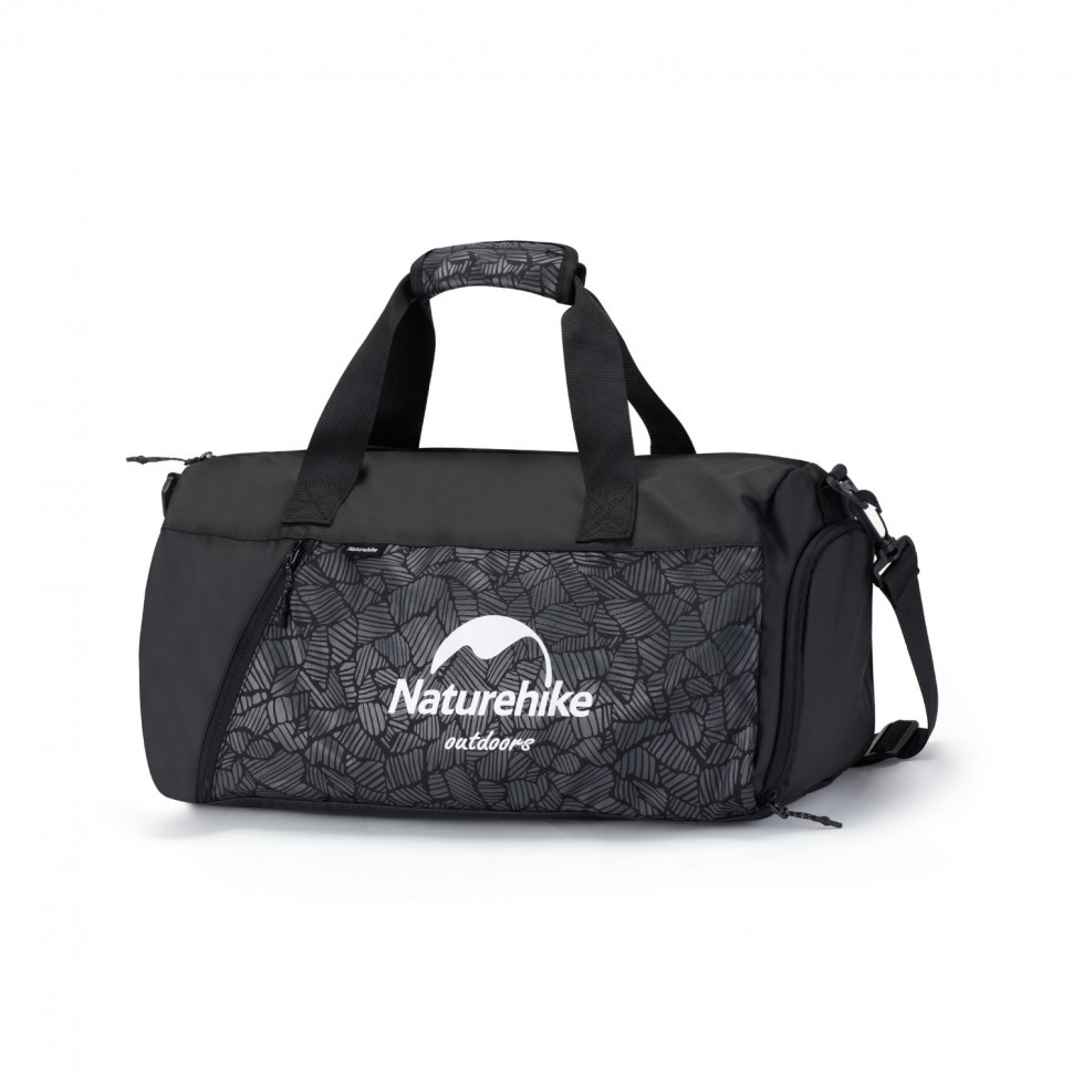 148862.970 Сумка спортивна Naturehike NH19SN002, Розмір M, чорна - Зображення 1