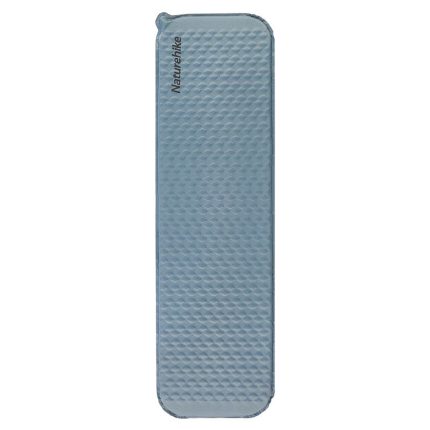 Матрац туристичний надувний одномісний  Naturehike CNK2300DZ013, 185x55x3.5 см, блакитний, прямокутний