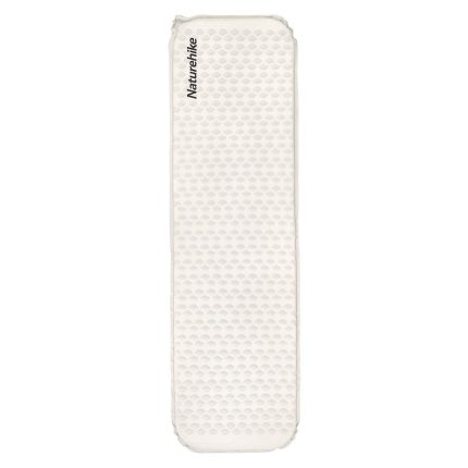 Матрац туристичний надувний одномісний  Naturehike CNK2300DZ013, 185x55x3.5 см, світло-сірий, прямокутний