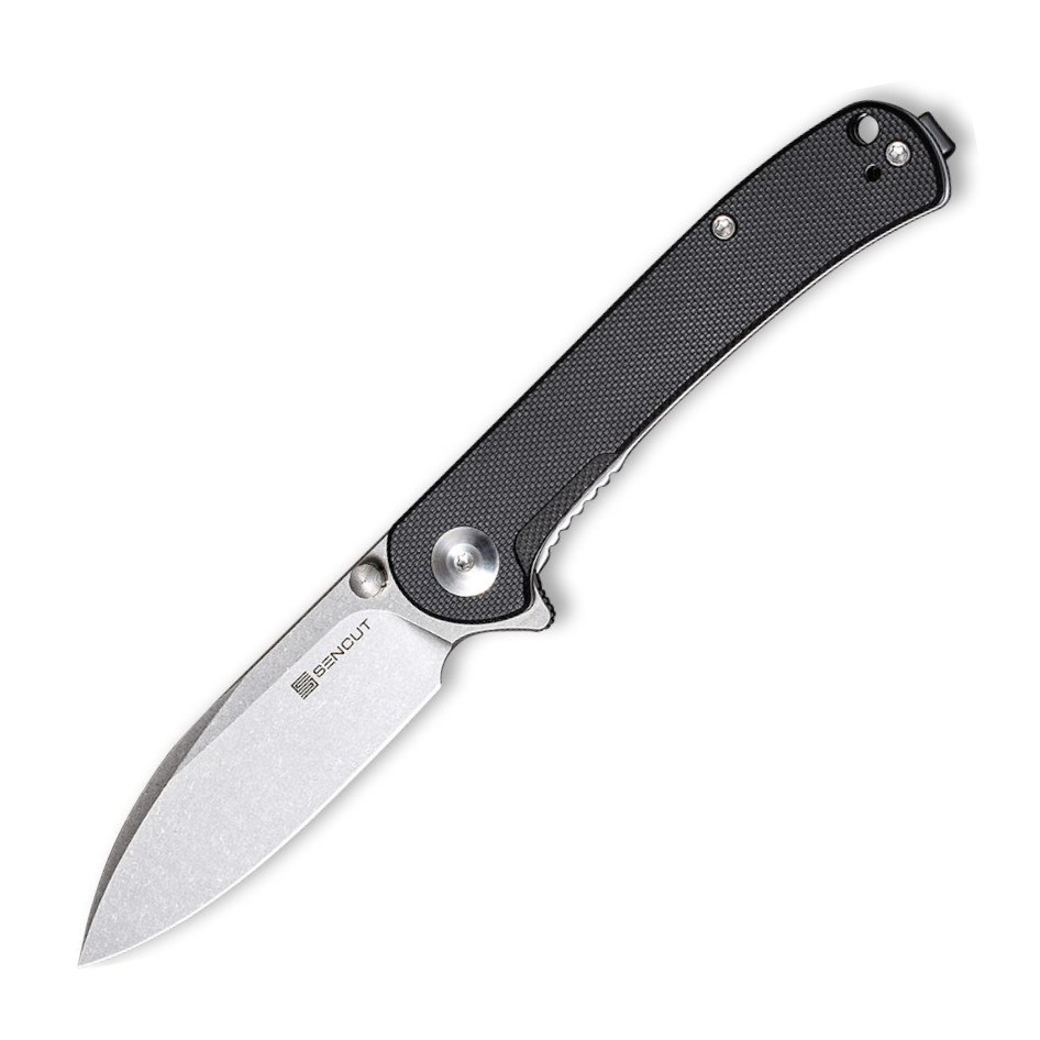 257850.970 Ніж складаний кишеньковий Sencut Scepter, (7.5 см) 9Cr18MoV / G10 чорний - Зображення 1