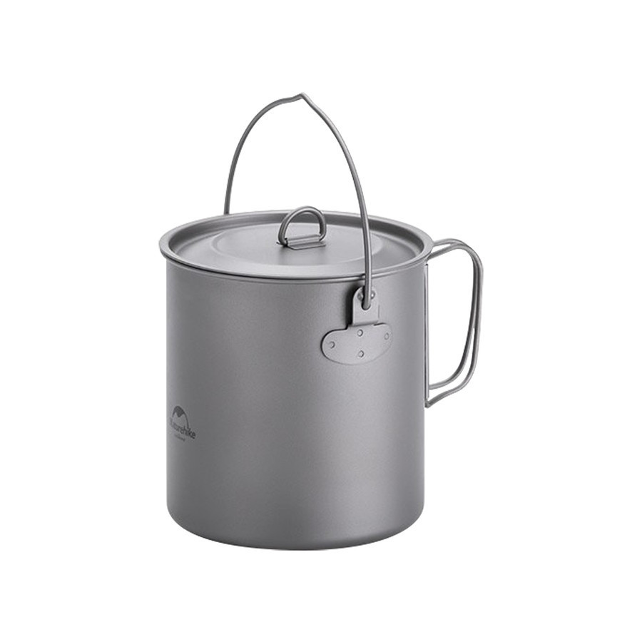 258980.970 Казанок титановий з двома ручками 1250 мл Naturehike NH18T303-C - Зображення 1