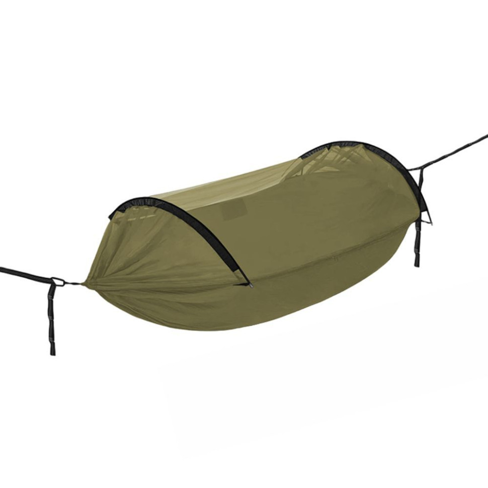 259218.970 Гамак 3-в-1 з москітною сіткою Naturehike CNH22HJ001, 210T polyester, темно-зелений - Зображення 1