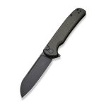 Ніж складаний туристичний Civivi Chevalier, (8.8 см) 14C28N / Micarta темно-зелений