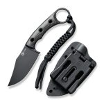 Ніж фіксований тактичний Civivi Midwatch, (8.6 см) N690 / Micarta чорний