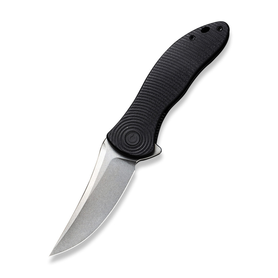 275647.970 Ніж складаний туристичний Civivi Synergy3, (8.2 см) Nitro-V / G10 чорний - Зображення 1