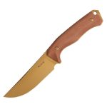 Ніж фіксований мисливський  Ruike F186-MN, (11.8 см) D2 / Micarta коричневий