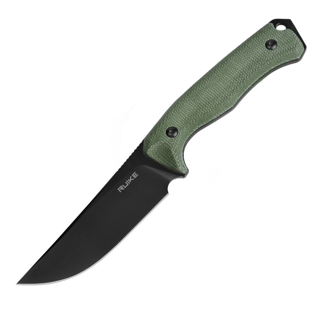 3 Ніж фіксований мисливський Ruike F186-MG, (11.8 см) D2 / Micarta зелений - Зображення 1