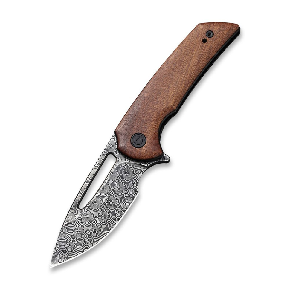 305626.970 Ніж складаний кишеньковий Civivi Odium, (6.7 см) Damascus / Guibourtia Wood - Зображення 1