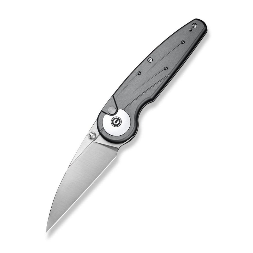 306144.970 Ніж складаний туристичний Civivi Starflare, (8.4 см) Nitro-V / Aluminum сірий - Зображення 1