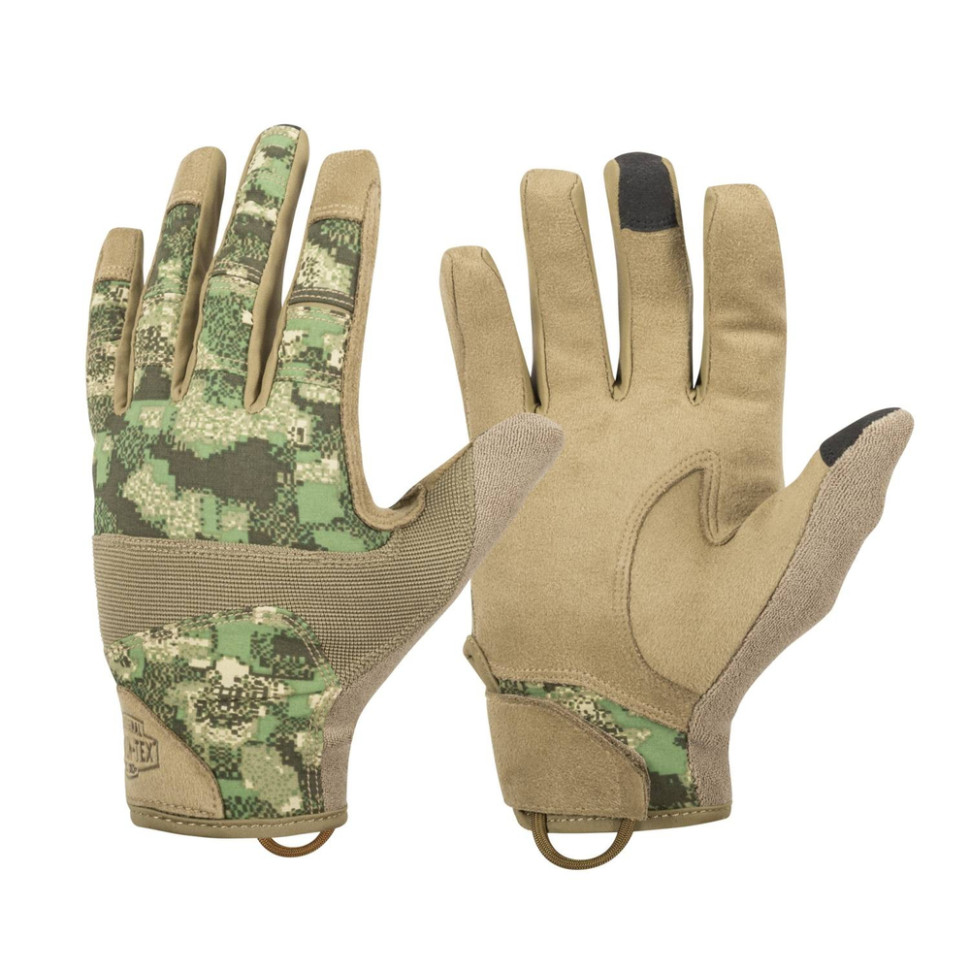 315517.970 Рукавички тактичні Helikon-Tex Range Tactical Gloves - PenCott WildWood / Coyote A, розмір L - Зображення 1