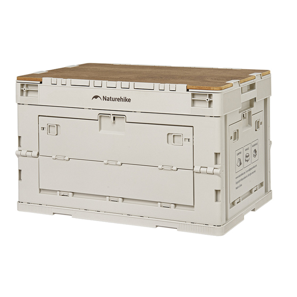 338676.970 Складаний контейнер Naturehike CNK2450XB020, 52 л, бежево-сірий - Зображення 1
