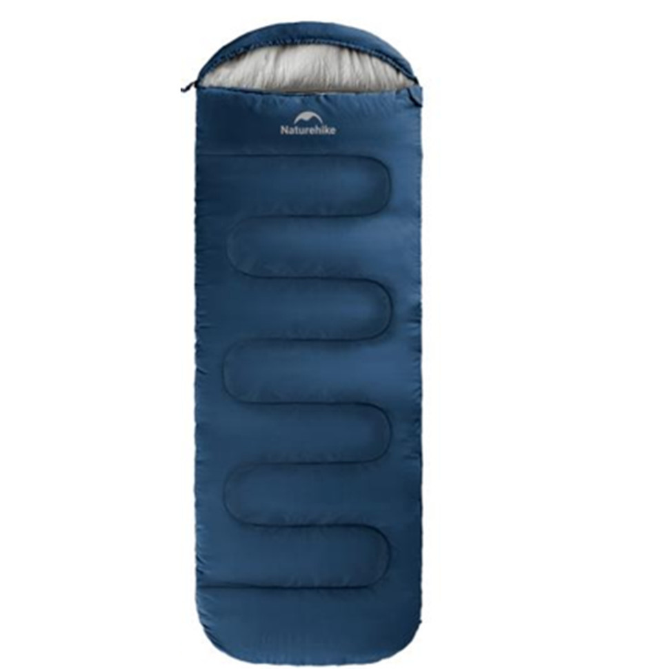 346855.970 Спальник з капюшоном та закругленим дном Naturehike Y150 NH21MSD08 правий, темно-блакитний - Зображення 1