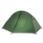 Намет надлегкий одномісний  з футпринтом Naturehike Cycling 1 NH18A095-D, 210T, темний зелений