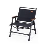 Крісло складане Naturehike CNK2350JJ015, алюміній, чорний