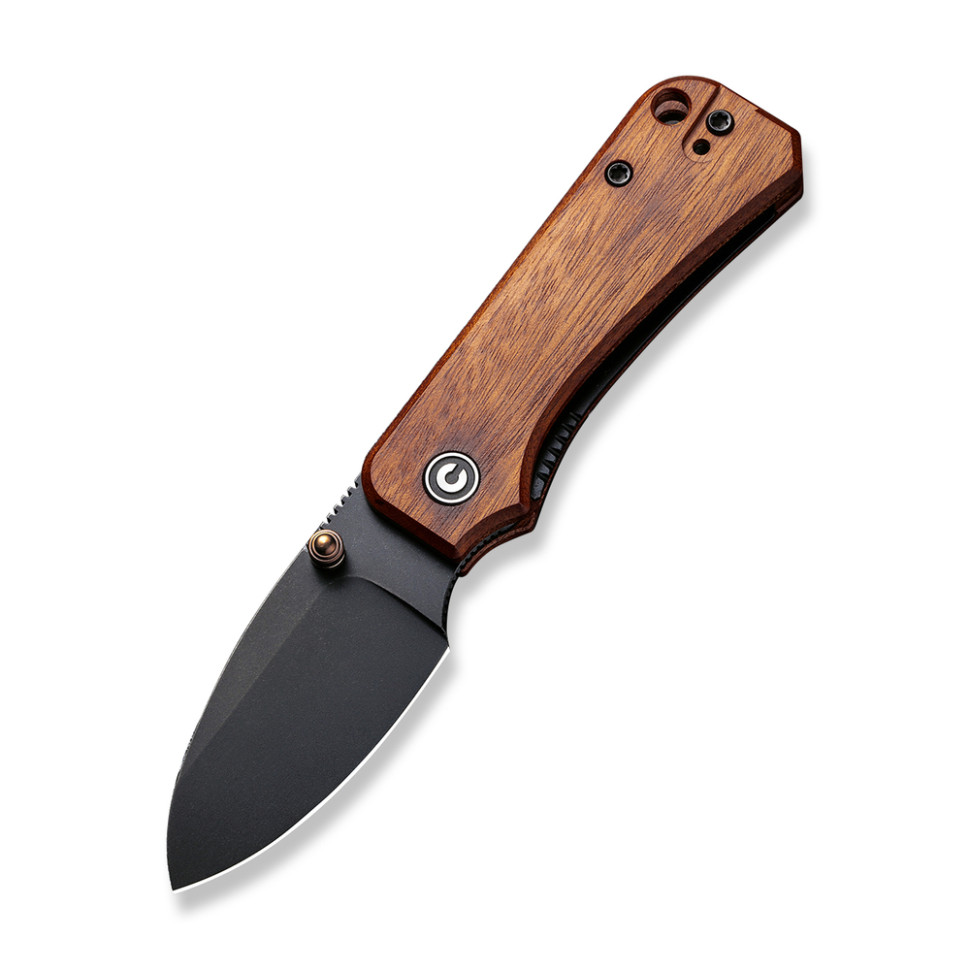 357822.970 Ніж складаний кишеньковий Civivi Baby Banter, (5.9 см) Nitro-V / Guibourtia Wood - Зображення 1