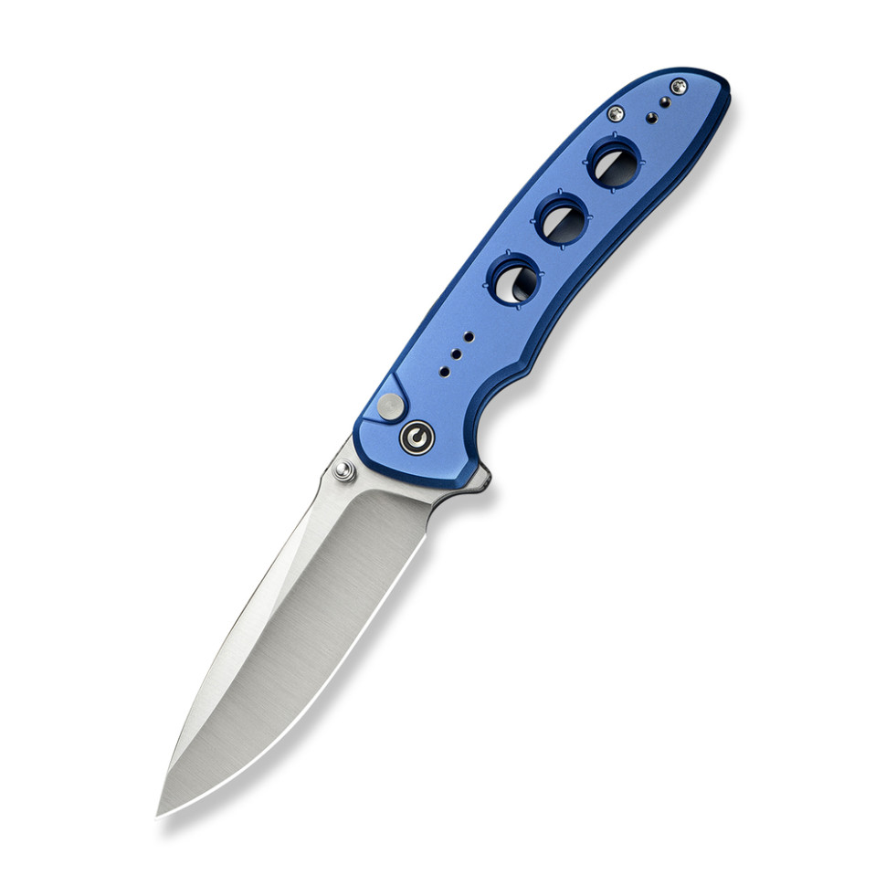 358613.970 Ніж складаний туристичний Civivi Hyperpulse, (8.9 см) 14C28N / Aluminum синій - Зображення 1