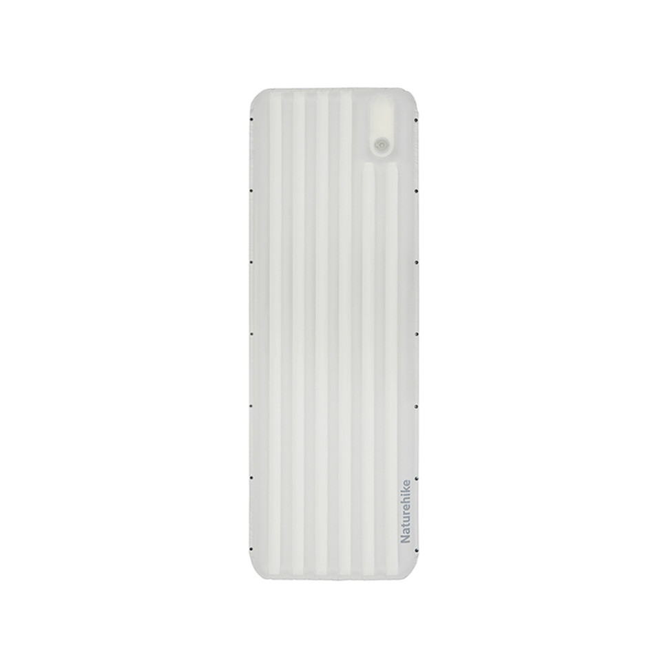 365695.970 Матрац туристичний надувний одномісний Naturehike CNK2450WS034, 198х68х9.5 см, білий, для кемпінгу із мішком для надування - Зображення 1