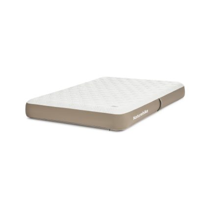 Матрац надувний двомісний Naturehike CNK2450WS023, 250 мм, біло-коричневий