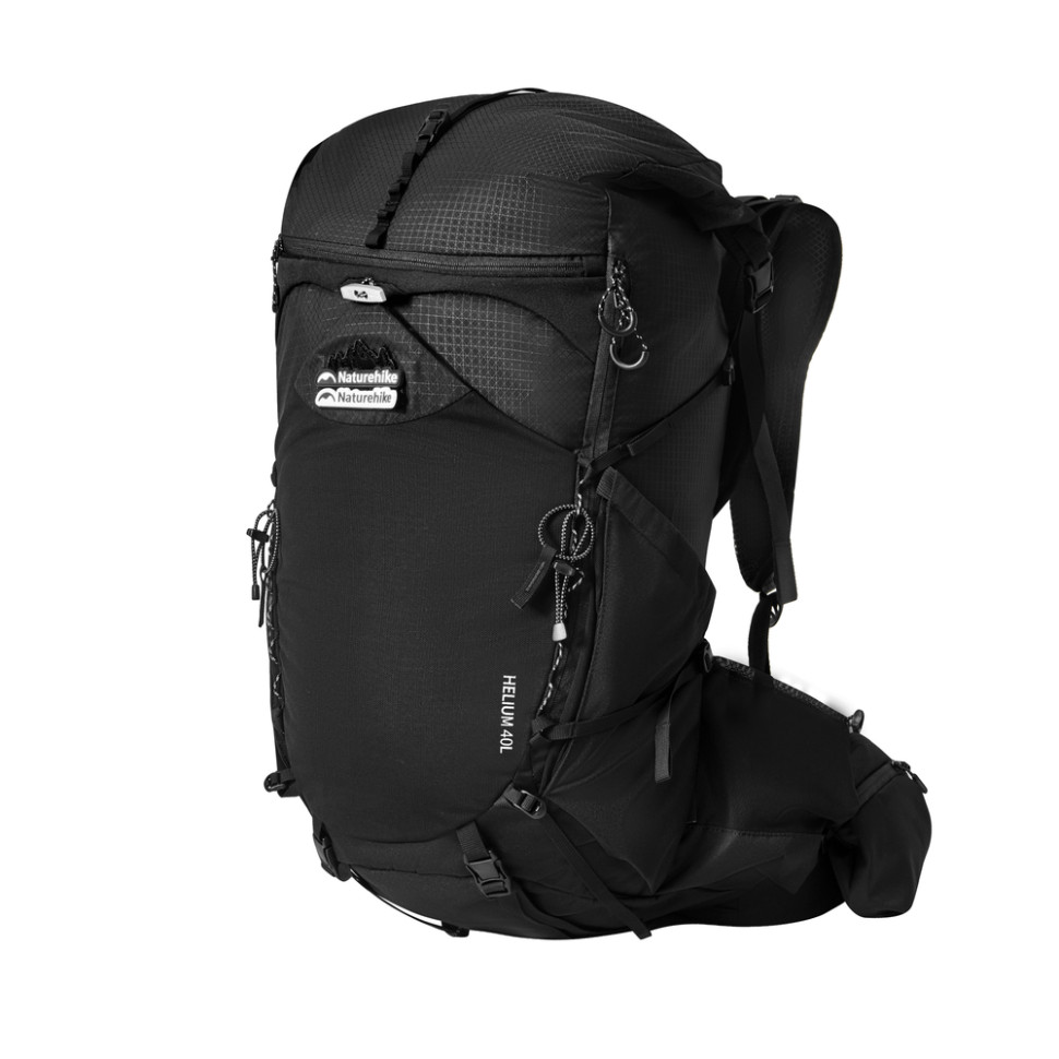 366119.970 Рюкзак туристичний Naturehike Helium CNK2450XB016, 40 л, чорний, L - Зображення 1