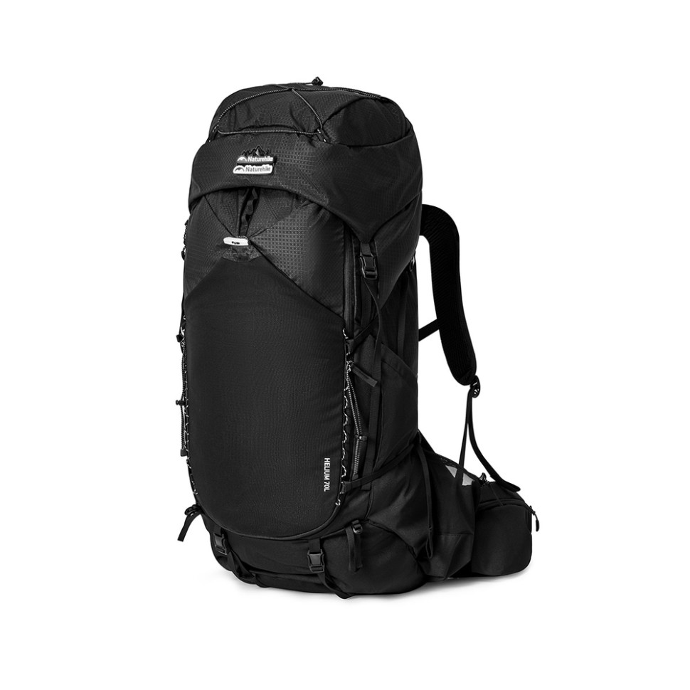 366204.970 Рюкзак туристичний Naturehike Helium CNK2450XB014, 70 л, чорний, M - Зображення 1