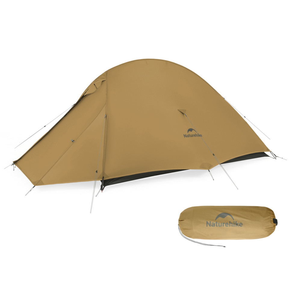 369395.970 Намет надлегкий двомісний Naturehike Cloud Up Pro CNK2350WS020, коричневий - Зображення 1