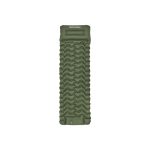 Матрац туристичний надувний одномісний  Naturehike CNK2550WS019, 200х60х6.5 см, зелений із вбудованою помпою для надування