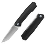 Ніж складаний туристичний Ruike P166-AB, (9.2 см) 14C28N / Aluminum чорний