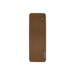 Матрац туристичний надувний одномісний  Naturehike CNK2450WS035, 198х68х9.5 см, коричневий із вбудованою помпою для надування