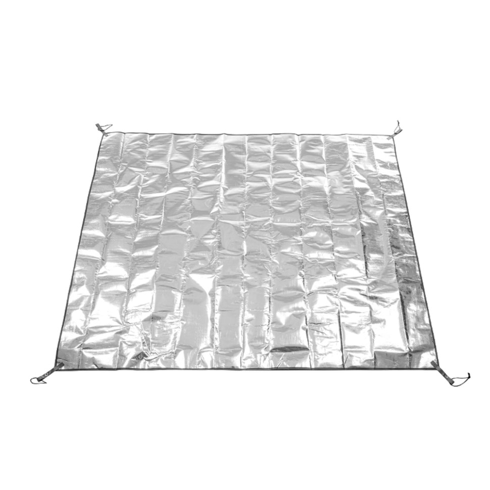 389120.970 Килимок кемпінговий багатофункціональний Naturehike NH20FCD03, 230х260 см, алюмінієва плівка - Зображення 1