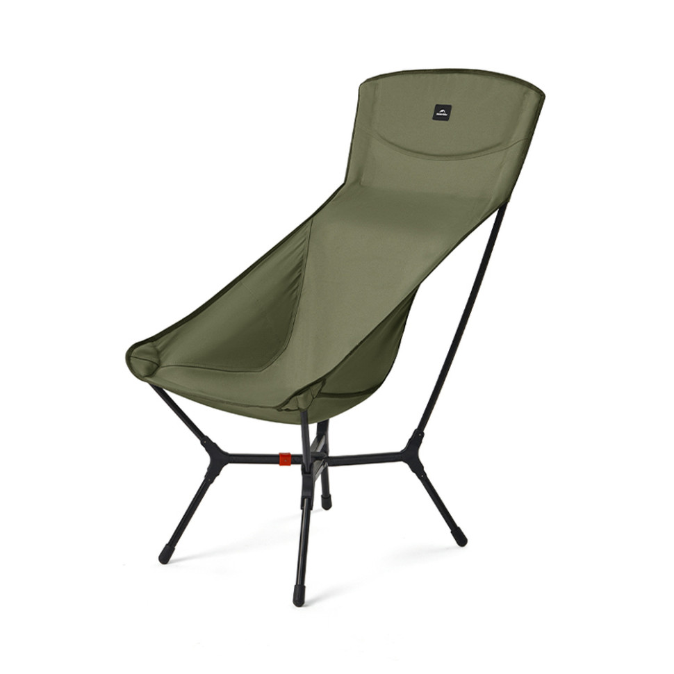 390445.970 Стілець складаний ультралегкий Naturehike CNK2550JJ013 Yamami YL01, розмір L, алюміній, оливковий - Зображення 1