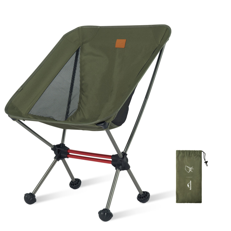 390459.970 Стілець складаний ультралегкий Naturehike Stellaluna L01 CNK2350JJ017, алюміній, оливковий - Зображення 1