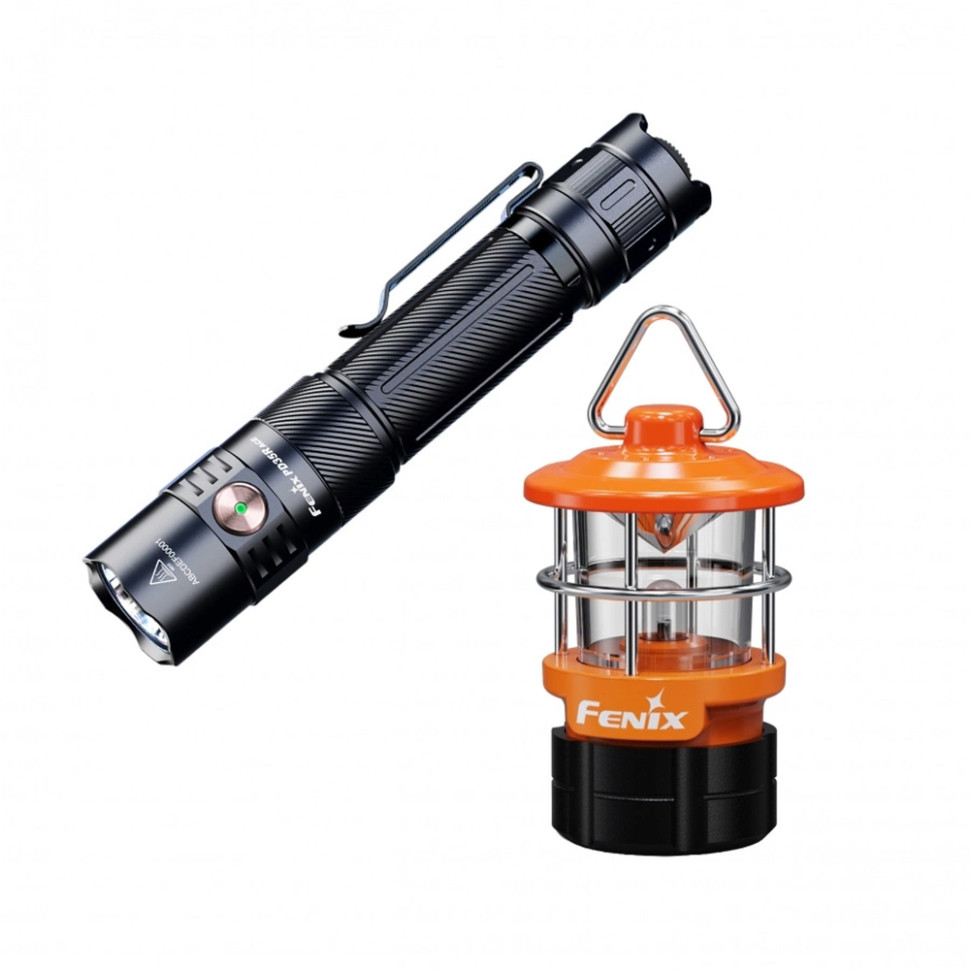 394969.970 Ліхтар тактичний ручний Fenix PD35R ACE LED 2000 лм + наключний ліхтар CL01 (помаранчевий) | Лімітована серія - Зображення 1