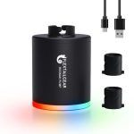 Розкурювач для кальяну Flextail Hookah Pump, чорний