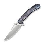 Ніж складаний туристичний Weknife Dracarys, (9.1 см) Böhler M390 / титан 6AL4V полум’яний