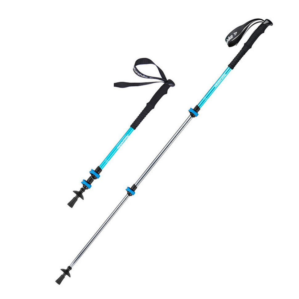 402238.970 Трекінгові палиці 2шт Naturehike Men ST 01 6061 AL NH17D001-Z, 3-сек.,алюміній,сині - Зображення 1