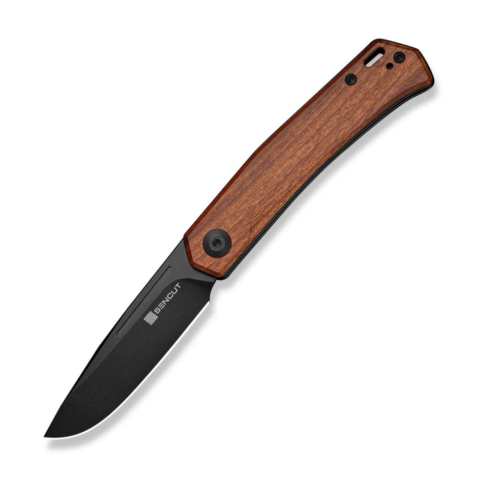 403399.970 Ніж складаний кишеньковий Sencut Braxx, (7.93 см) D2 / Guibourtia Wood дерево - Зображення 1