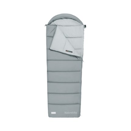 Спальний мішок з капюшоном Naturehike MS100 CNK2350WS023 лівий, сірий