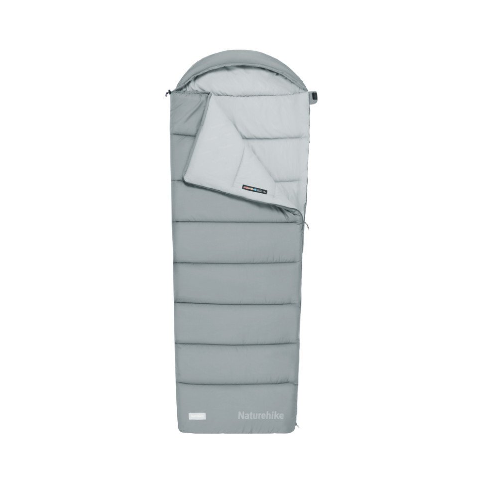 410445.970 Спальний мішок з капюшоном Naturehike MS300 CNK2350WS023 лівий, сірий - Зображення 1