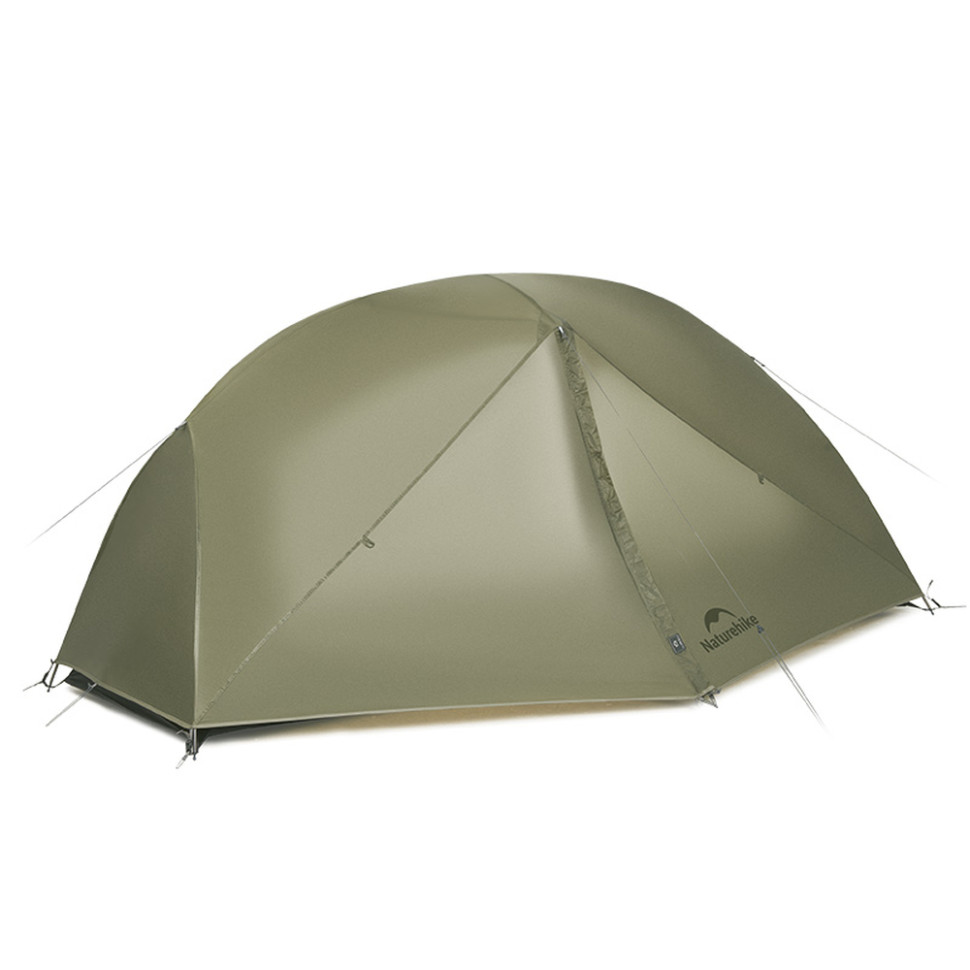 410505.970 Намет надлегкий одномісний Naturehike Mongar Hiking Tent Pro CNK2550WS037, 20D, зелений - Зображення 1
