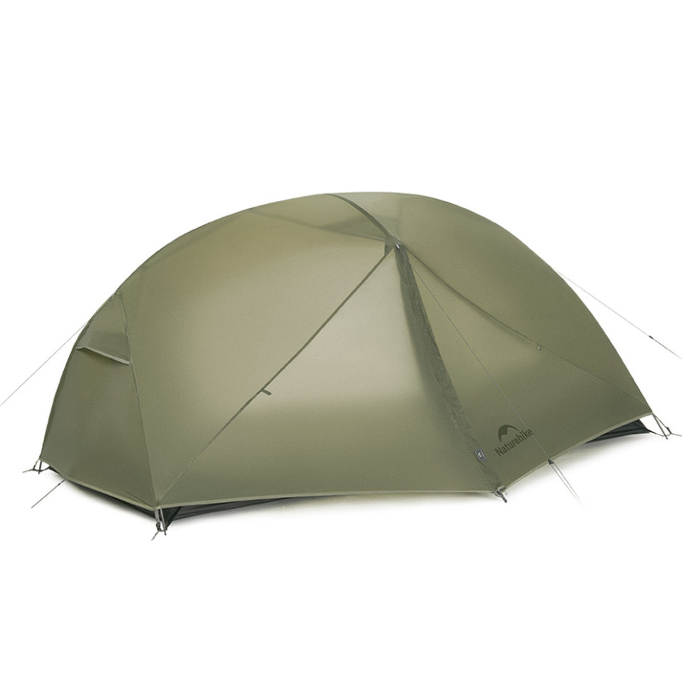 410512.970 Намет надлегкий двомісний Naturehike Mongar Hiking Tent Pro CNK2550WS037, 20D, зелений - Зображення 1