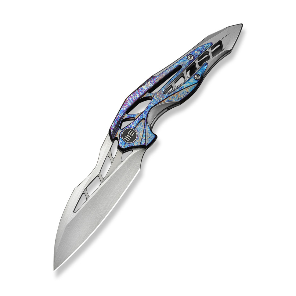 412579.970 Ніж складаний туристичний Weknife Arrakis (8.8 см) Vanax / Titanium сіро-блакитний - Зображення 1