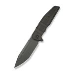 Ніж складаний туристичний Weknife Breach (9.8 см) Bohler M390 / Titanium вугільно-сірий